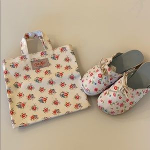 Cath Kidson Kids Slippers & Bag